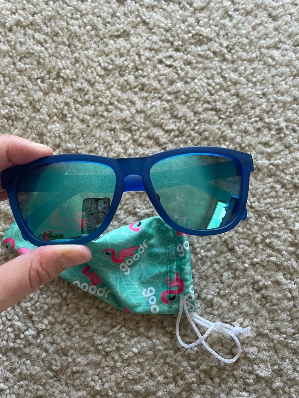 goodr Blue Sunglasses